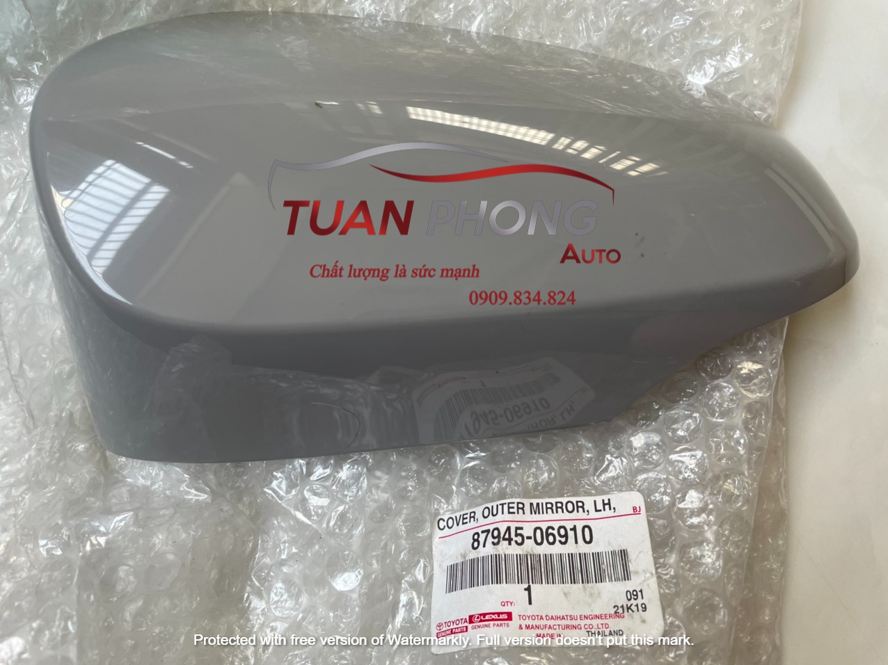 Ốp Gương Chiếu Hậu Trái TOYOTA CAMRY 2012-2018 Chính Hãng 87945-06910